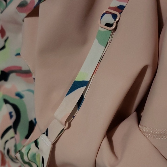 Athleta Pink Floral Racerback Mini Dress - Picture 6 of 7